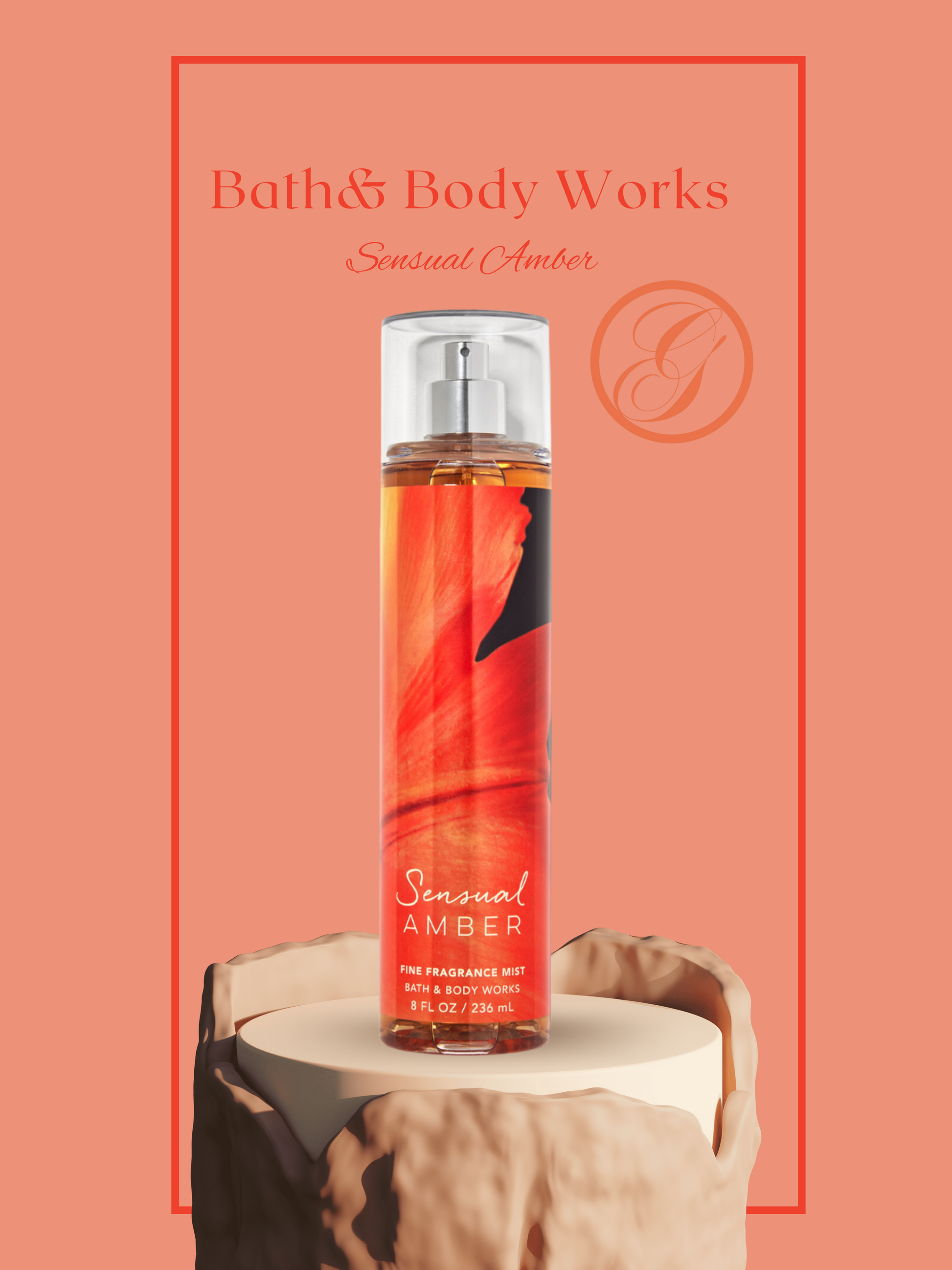 Bath and Body Works SENSUAL AMBER Set~ Fragrance Mist & Body Lotion